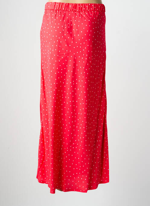 Fustă lungă roz ÉTYMOLOGIE femeie