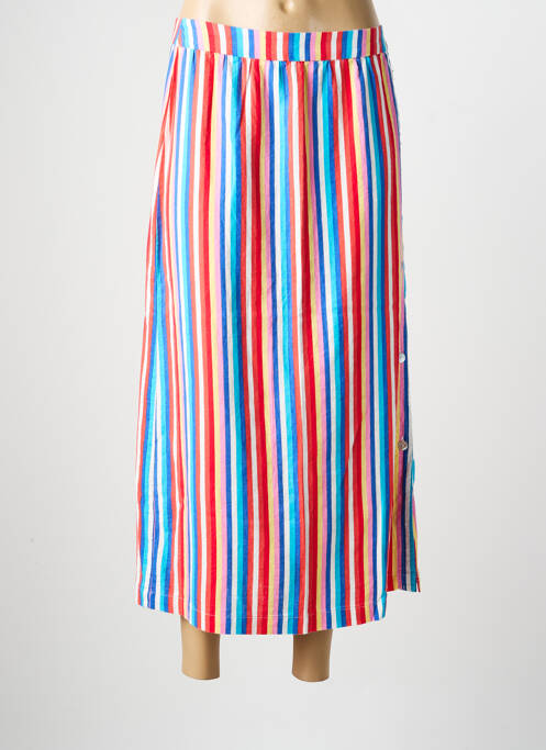 Fustă lungă albastru ÉTYMOLOGIE femeie