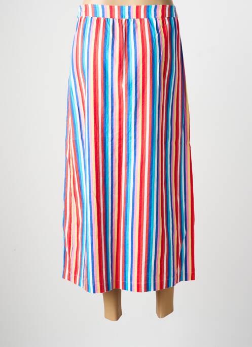 Fustă lungă albastru ÉTYMOLOGIE femeie