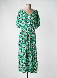 Rochie lungă mâneci scurte mâneci scurte verde JDY femme