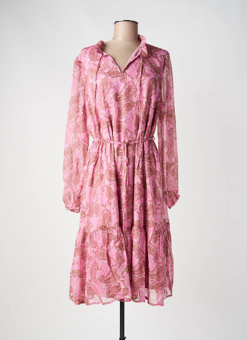 Rochie midi roz JDY femeie