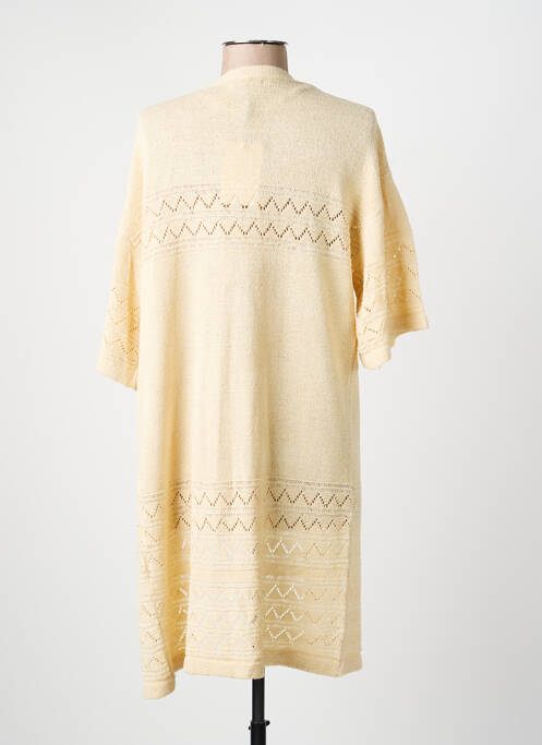 Vestă cu mâneci lungi bej JDY femeie