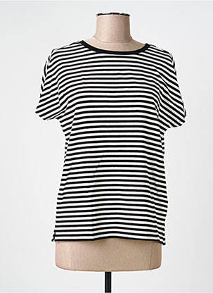 Tricou elasticitate mâneci scurte negru STREET ONE femeie