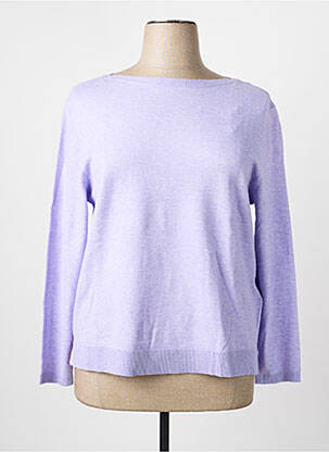 Pulover țesătură melanj mâneci lungi violet STREET ONE femeie