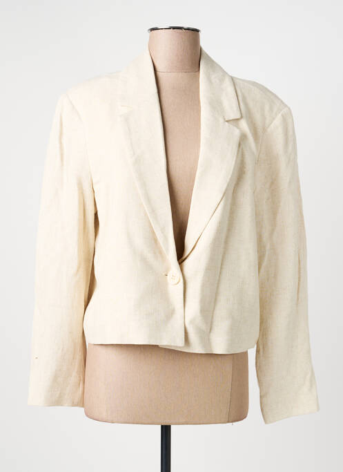 Sacou bej JACQUELINE DE YONG femeie