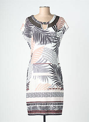 Rochie midi fără mâneci fără mâneci negru CHRISTINE LAURE femeie