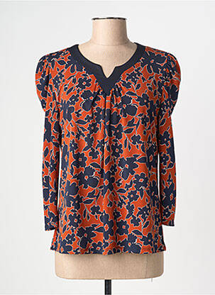 Top portocaliu CHRISTINE LAURE femeie