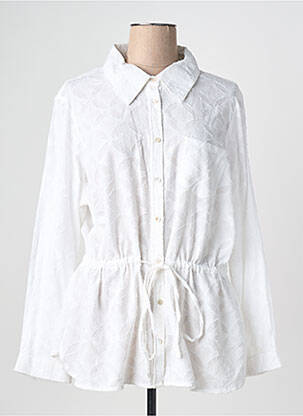 Tunică mâneci lungi alb CHRISTINE LAURE femeie