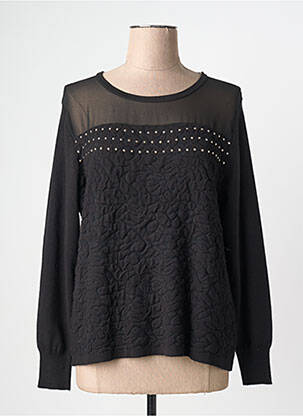 Pulover negru CHRISTINE LAURE femeie