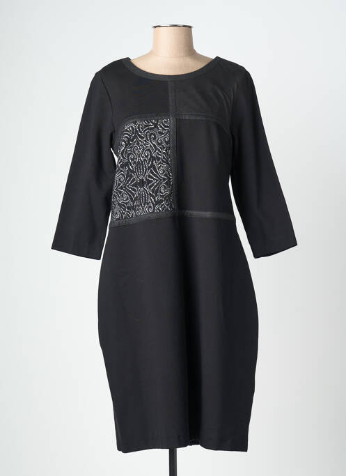 Rochie midi negru CHRISTINE LAURE femeie