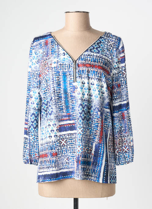 Top albastru CHRISTINE LAURE femeie