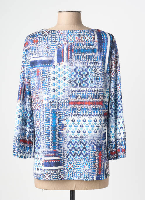 Top albastru CHRISTINE LAURE femeie