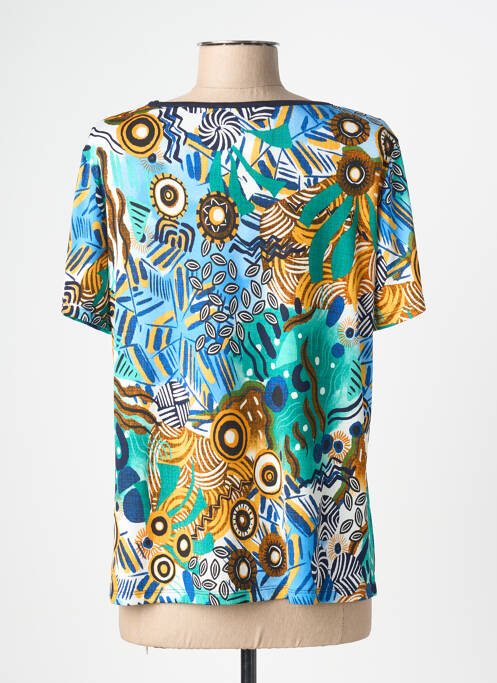 Tricou albastru CHRISTINE LAURE femeie