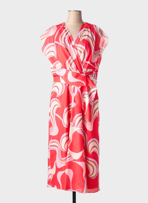 Rochie lungă roșu CHRISTINE LAURE femeie