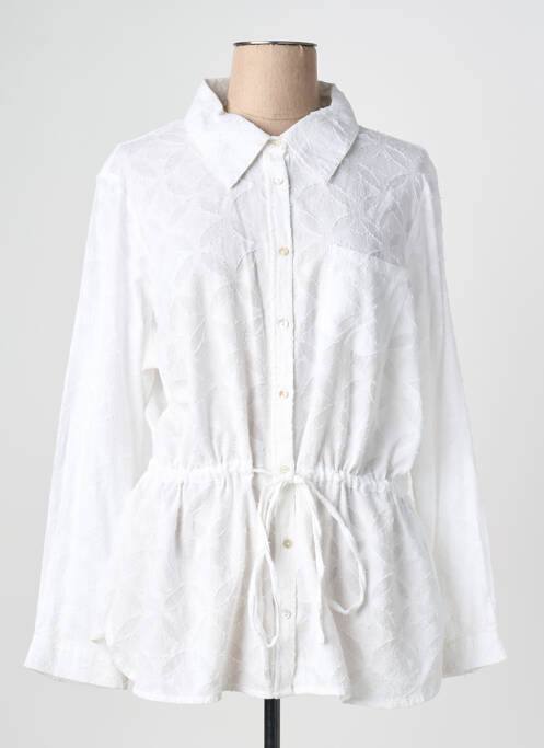 Tunică mâneci lungi alb CHRISTINE LAURE femeie