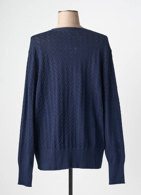 Vestă cu mâneci lungi albastru CHRISTINE LAURE femeie