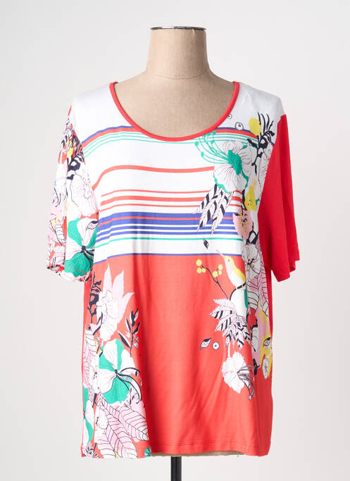 Tricou portocaliu CHRISTINE LAURE femeie