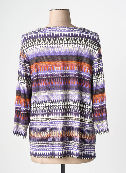 Tricou violet CHRISTINE LAURE femeie