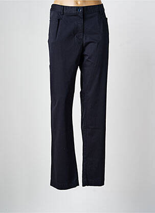 Pantalon drept țesătură poplin mărime normală albastru ARMOR LUX femme