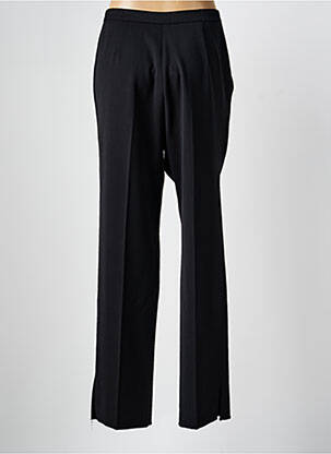 Pantalon drept talie cu cleme talie înaltă negru KARTINGE femeie