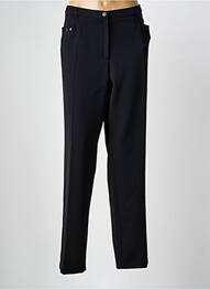 Pantalon slim mărime normală mărime normală negru CHRISTINE LAURE femme