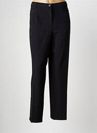 Pantalon drept talie cu cleme mărime normală gri CHRISTINE LAURE femme
