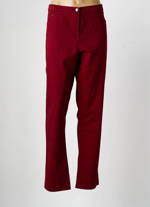 Pantalon slim roșu CHRISTINE LAURE femeie