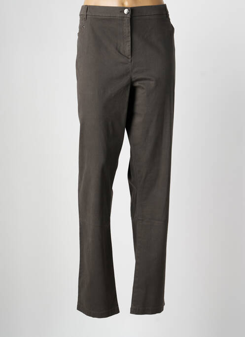 Pantalon slim gri CHRISTINE LAURE femeie