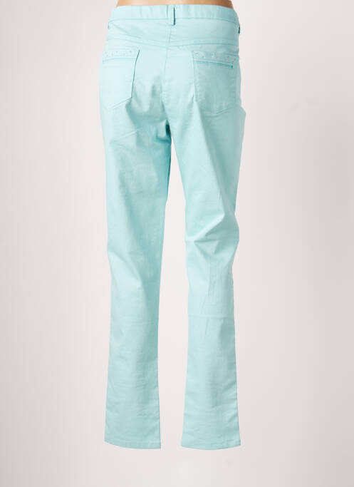 Blugi cu croială slim albastru CHRISTINE LAURE femeie