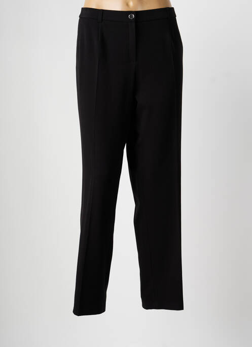 Pantalon drept negru CHRISTINE LAURE femeie