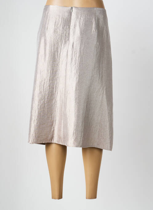 Fustă midi bej CHRISTINE LAURE femeie