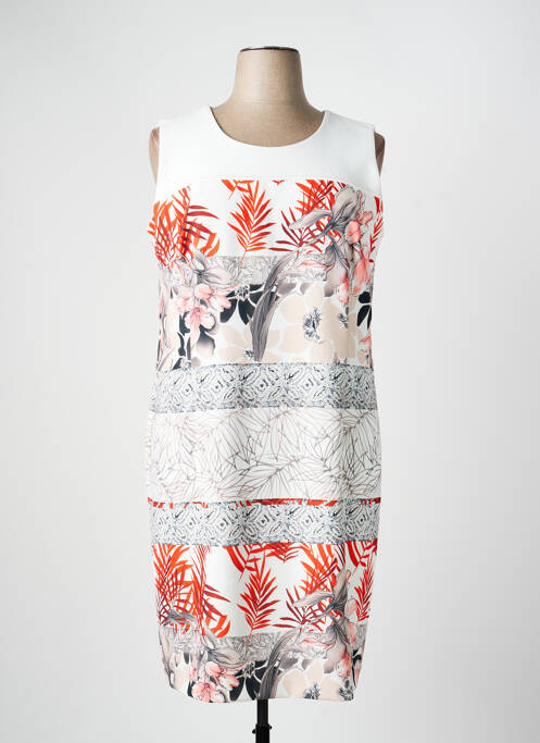 Rochie midi bej CHRISTINE LAURE femeie