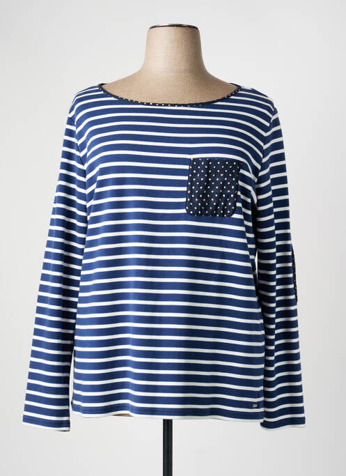 Tricou albastru ARMOR LUX femeie