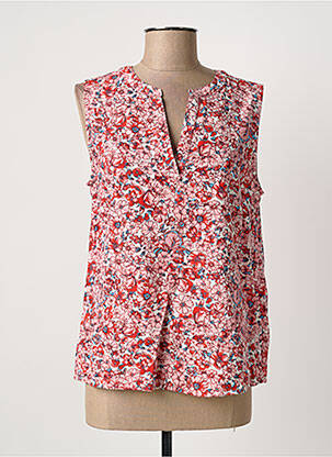 Top roșu CREAM femeie