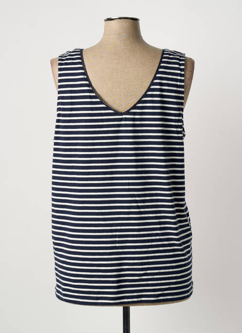 Maiou croială dreaptă fără mâneci albastru C'EST BEAU LA VIE femme