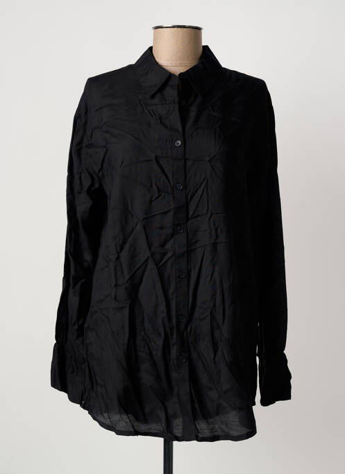 Cămașă croială dreaptă mâneci lungi negru CREAM femme