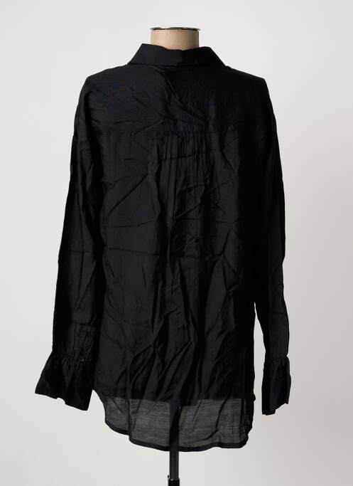 Cămașă croială dreaptă mâneci lungi negru CREAM femme