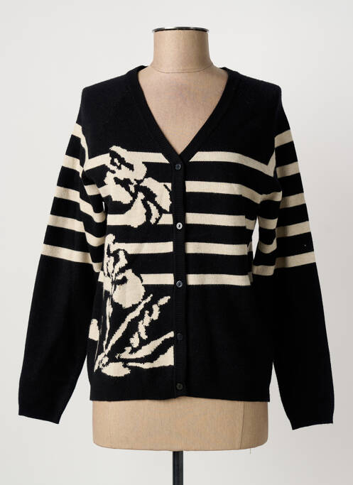 Vestă cu mâneci lungi negru CREAM femeie