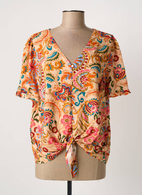 Cămașă portocaliu C'EST BEAU LA VIE femeie