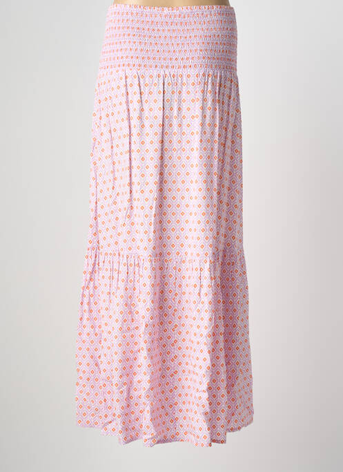 Fustă lungă imprimeu fantezie violet CREAM femme