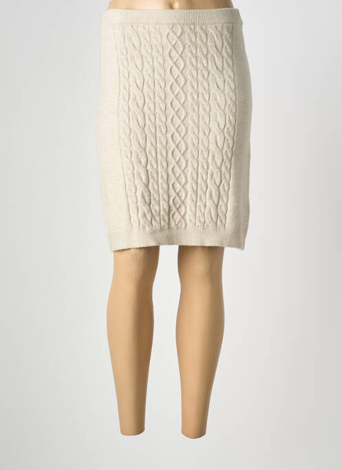 Fustă midi bej CREAM femeie