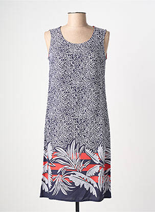 Rochie midi albastru MASSANA femeie