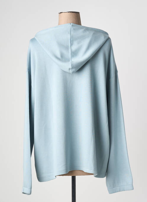 Hanorac cu glugă albastru MASSANA femeie