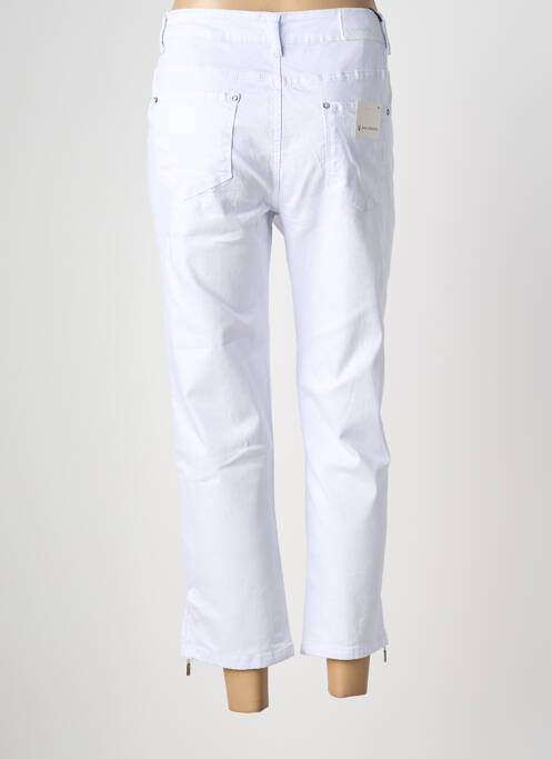 Pantalon 7/8 alb KALISSON femeie