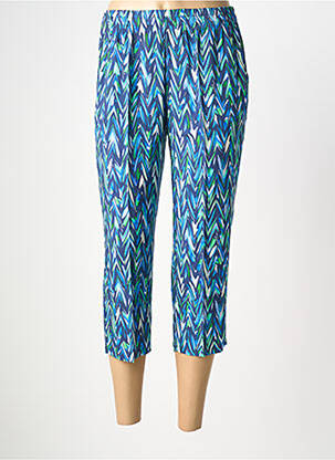 Pantalon trei sferturi albastru LOOK DONNA femeie