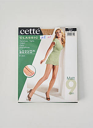 Colanți dres/colanți culoare piersică CETTE femeie