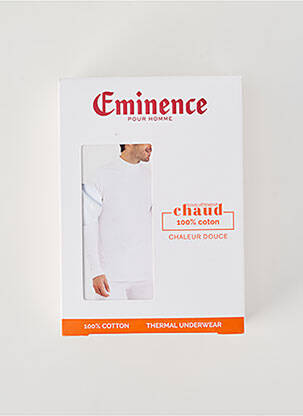 Tricou alb EMINENCE bărbat