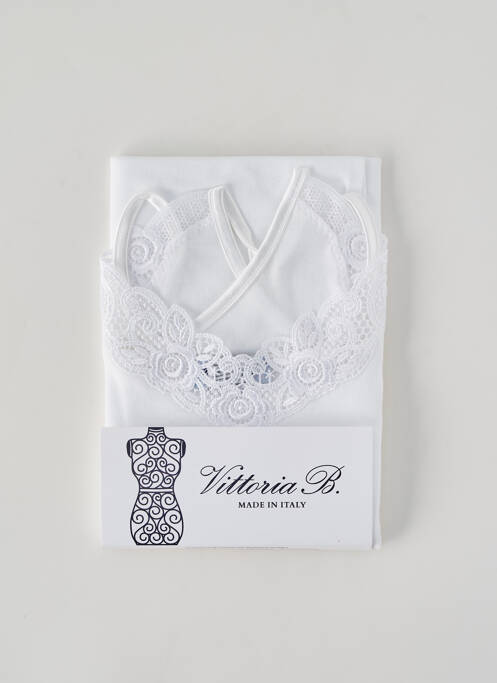 Top/Caraco alb VITTORIA B femeie