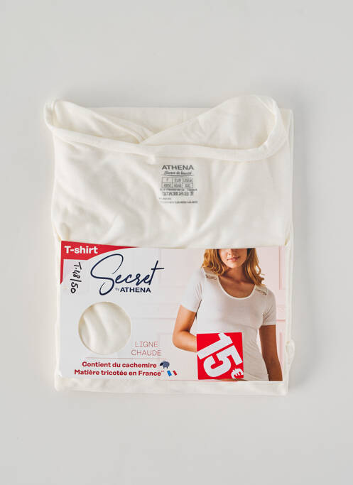 Top/Caraco alb ATHENA femeie