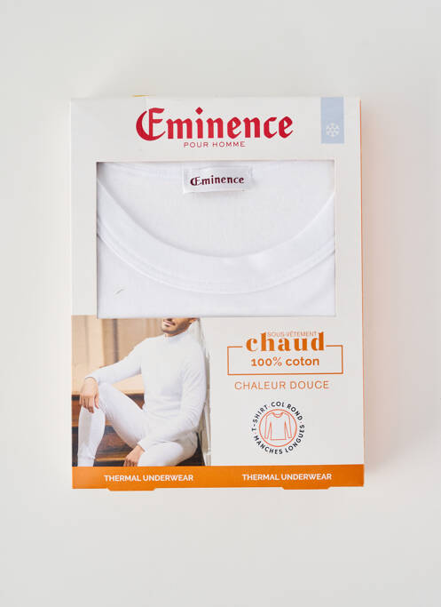 Tricou alb EMINENCE bărbat